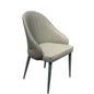 Velluto Dining Chairs Set Armchairs Mid Century Modern Kitchen Room Faux Leather Accent Metal Vanity Lounge Chair