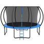 Vevor 3.66m Trampoline 181 Kg with Enclosure Net Ladder and Curved Pole Heavy Duty Jumping Mat Spring Cover Padding