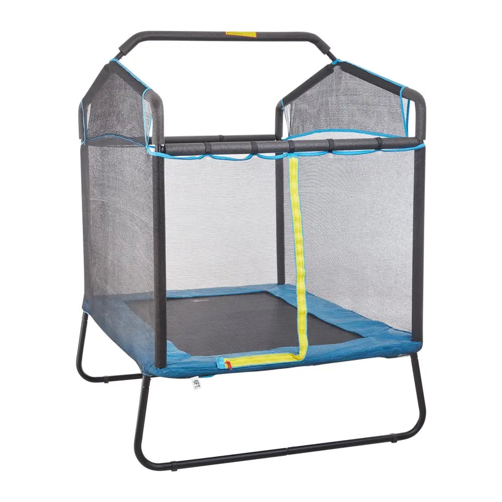 Vevor 6ft Trampoline for Kids 72’’ Indoor/outdoor Toddlers Mini Baby with Safety Enclosure Net Gymnastics Bar Hammock