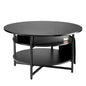 Vevor Lift Top Coffee Table 35.3’’ Round for Living Room Black