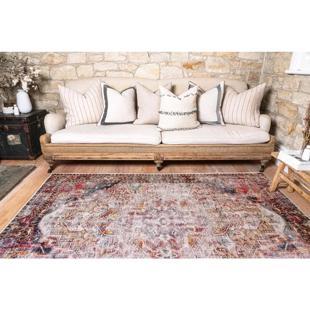 Vintage Crown Ernest Multi-distressed Rug 280x380