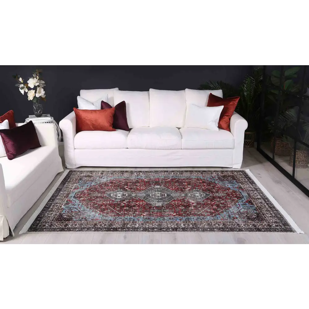 Vintage Crown Rug Light Oak Dark Espresso 280x380