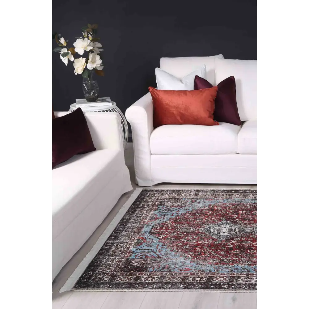 Vintage Crown Rug Light Oak Dark Espresso 280x380