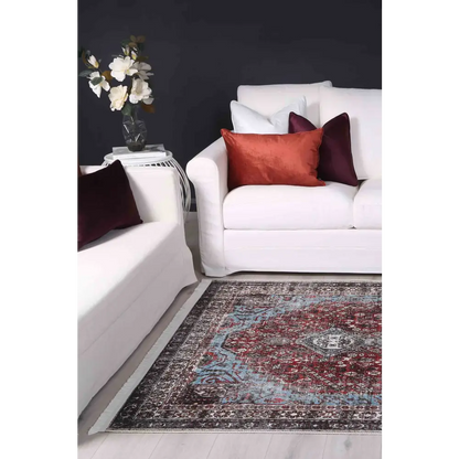 Vintage Crown Rug Light Oak Dark Espresso 280x380