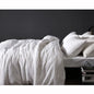 Vintage Design Homewares 100% Linen White Quilt Cover Set King