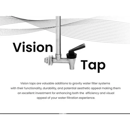 Vision Tap for Premium Stainless Steel Gravity Water Filter