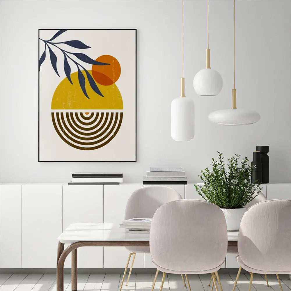 abstract wall decor australia sun design