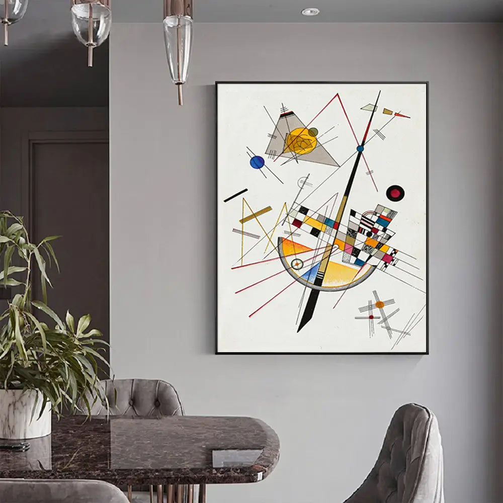 framed abstract wall decor australia