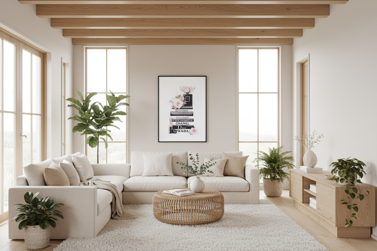 black frame canvas wall art australia