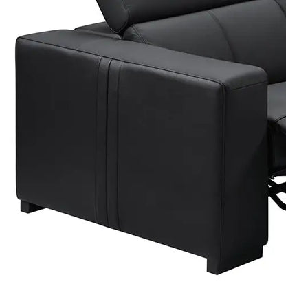Washington Genuine Leather 6 Seater Corner Sofa with 2 Electric Recliners and Reversible Console