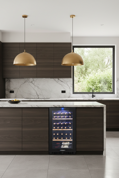 Wine Fridge Cooler 34 Bottles