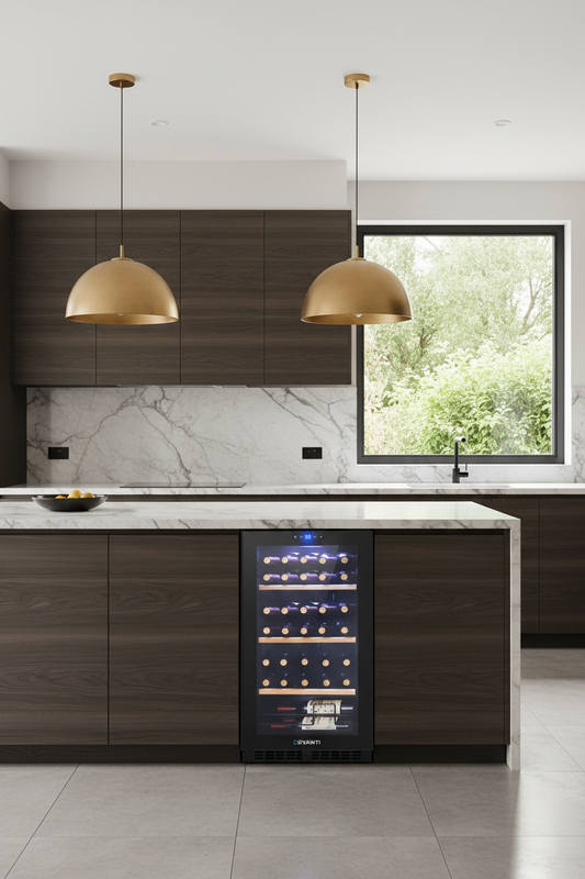 Wine Fridge Cooler 34 Bottles