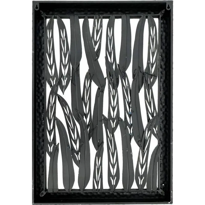 Xlarge Leaves Metal Wall Art 102x152cm