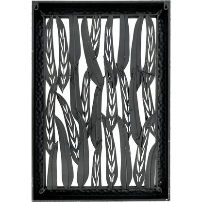 Xlarge Leaves Metal Wall Art 102x152cm