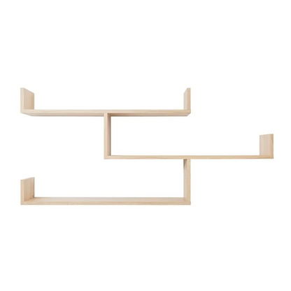 Zurich Multi Level Shelf Kit (oak)