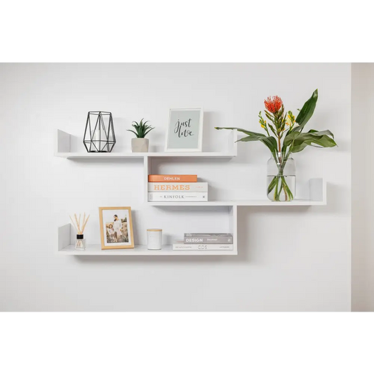 Zurich Multi Level Shelf Kit (white)