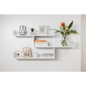 Zurich Multi Level Shelf Kit (white)